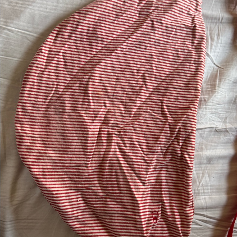 Vintage OP Ocean Pacific Red Striped Women’s Shoulder Sling Tote Bag Surfer Girl - Picture 8 of 15